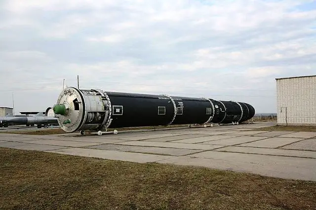 Testing of Russia’s new Sarmat strategic intercontinental missile will begin within two years, the secretary to the commander of the Russian Strategic Missiles Forces said Tuesday, July 21, 2015. The RS-28 Sarmat, or Sarmatian is a future Russian liquid-fueled, MIRV-equipped, super-heavy thermonuclear intercontinental ballistic missile in development by the Makeyev Rocket Design Bureau from 2009, intended to replace the previous SS-18 Satan. 