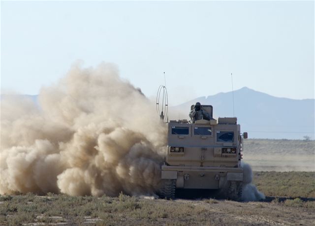 Over 100 artillery rockets were launched June 16 at White Sands Missile Range to test an improved version of the M270A1 Multiple Rocket Launch System. The test, conducted at WSMR's G-16 impact area, saw an M270A1 MLRS vehicle equipped with a new armored cab fire 138 rockets to ensure the improvements didn't negatively impact the vehicle's mission performance. 
