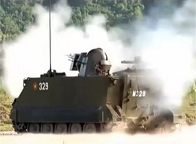 General Department of the Vietnamese Defense Industry has developed a new modernized version of the Russian-made SPG-9, 73mm recoilless gun under the name of SPG-9T2, which offer many new improvement to increase the efficiency of the weapon in mountainous environment, hot conditions and to be more easy to use mounted on armoured vehicle
