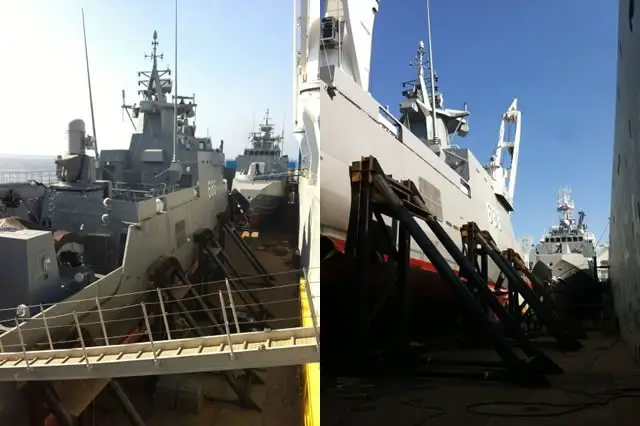 On June 17, the United States delivered the last two (of four) Fast Missile Craft naval vessels to the port of Alexandria in support of Egypt’s security and the Egyptian people. The two Fast Missile Craft, built by VT Halter Marine in Pascagoula, Mississippi, arrived in Alexandria on board a U.S. transport ship, and will be integrated into the Egyptian Naval fleet in the coming weeks. This delivery effectively doubles Egypt’s total fleet of Ambassador MK III (Ezzat class) Fast Missile Craft from two to four.