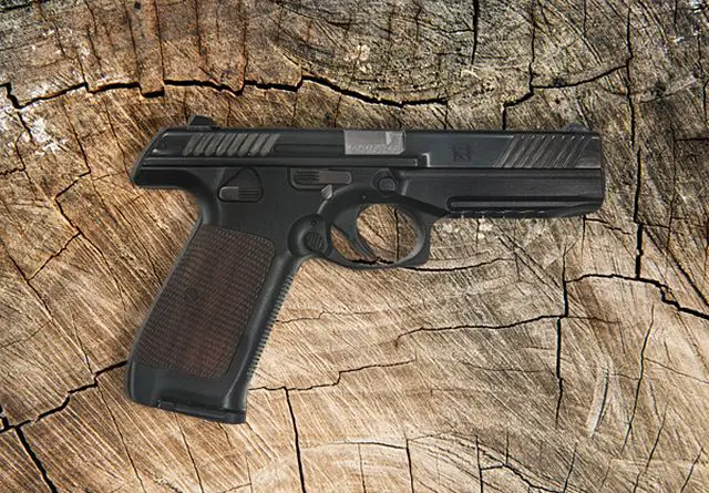 Kalashnikov unveils prototype of new PL-14 9x19mm caliber automatic pistol at Army-2015 640 001