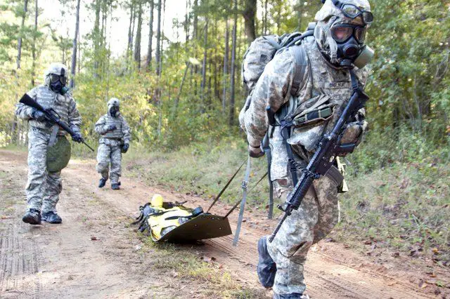 The U.S. Defense Threat Reduction Agency is leading an effort to design a new warfighter uniform - with added protection against chemical warfare agents encountered in the field. American army scientists are using both standard and new methods to test fabrics, which will be used in the new suit.