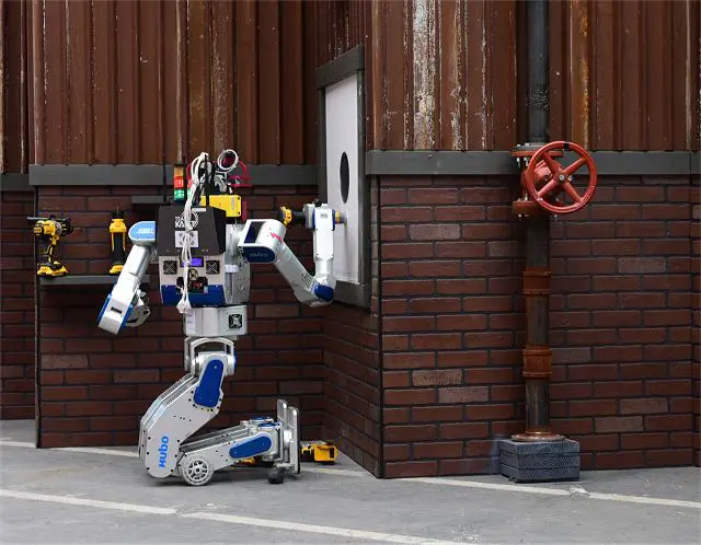 A robot from South Korea took first prize and two American robots took second and third prizes Saturday, June 6, 2015, in the two-day robotic challenge finals held by the Defense Advanced Research Projects Agency.