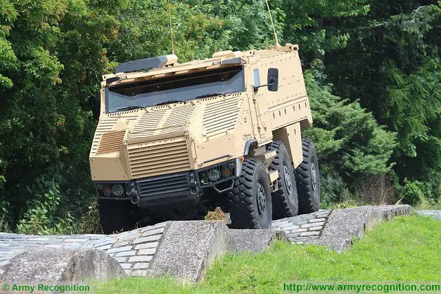 Army Recognition Editorial Team was invited by the Czech Defense Company TATRA to attend a live demonstration and performs a test drive of the new TITUS 6x6 armoured vehicle personnel carrier at the test range of TATRA factory in Koprivnice, Czech Republic. 