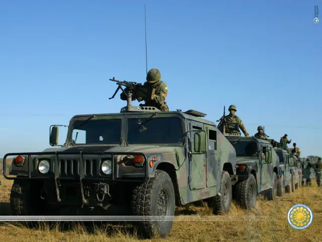 Argentine armed forces took delivery of first batch of 35 HUMVEE tactical vehicles 604 001