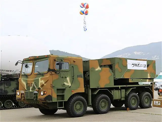 Army of South Korea to deploy this year new MLRS Multiple Launch Rocket System Chun-Mu 640 001