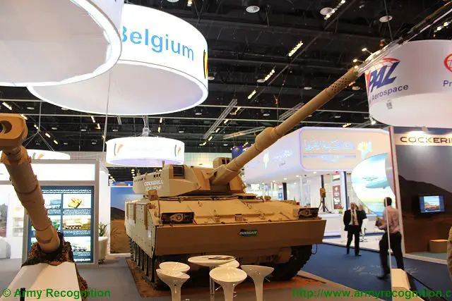 CMI Defence and Doosan sign a partnership to develop new Light Medium light tank K-21 105mm 640 001