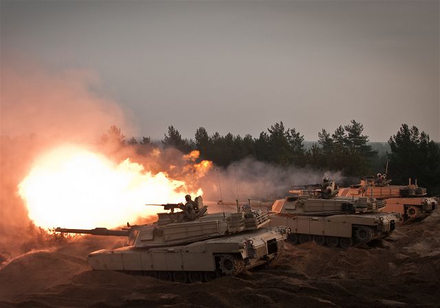 More than 3000 US soldiers and 750 combat vehicles deployed in the Baltic region 640 001