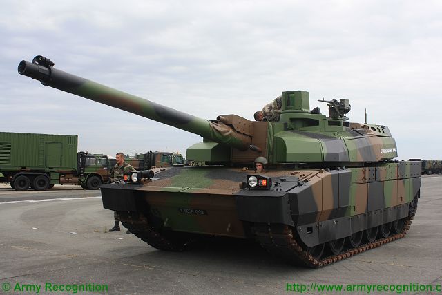 Nexter Systems to perform renovation of Leclerc Main Battle Tank MBT of the French Army 640 001