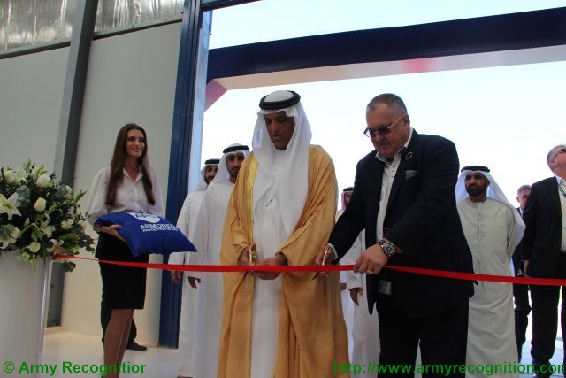 Under the patronage of H.H. Sheikh Saud bin Saqr Al Qasimi, Supreme Council Member and Ruler of Ras al-Khaimah, STREIT Group, one of the world leader for the manufacturing of armoured vehicles, has inaugurated its new armoured glass factory and a training center at the Technology Park of RAK Free Trade Zone (RAK FTZ) in Al Hamra area, United Arab Emirates (UAE).