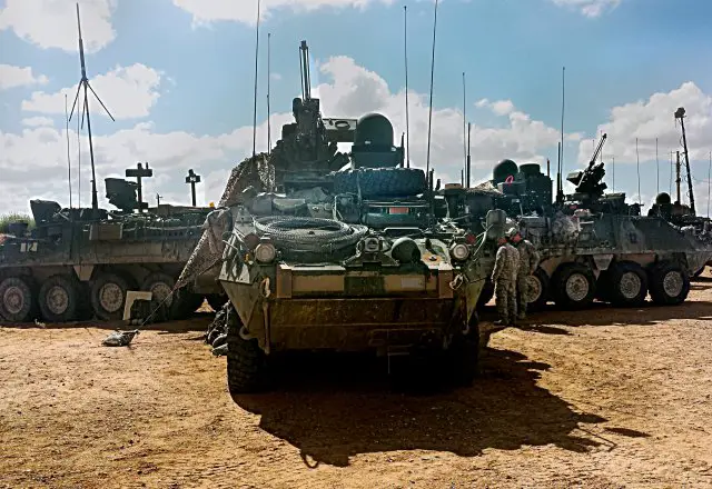 US Army Stryker Brigades start fielding WIN T Increment 2 tactical communication system 640 001