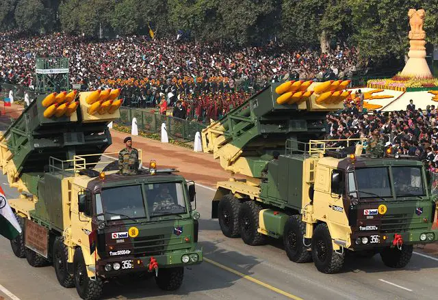 India to boost its artillery forces with 6 new regiments of Pinaka MLRS Multiple Launch Rocket Systems 640 001