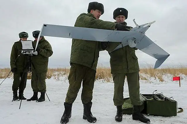 Russian Navodchik-2 UAVs flew 20000 km and 300 flight hours during winter training period 640 001