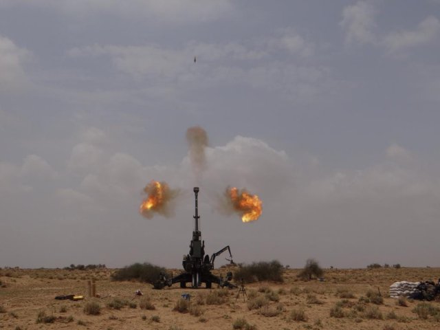 Six prototypes of Indian built Dhanush 155mm howitzer have been produced till date