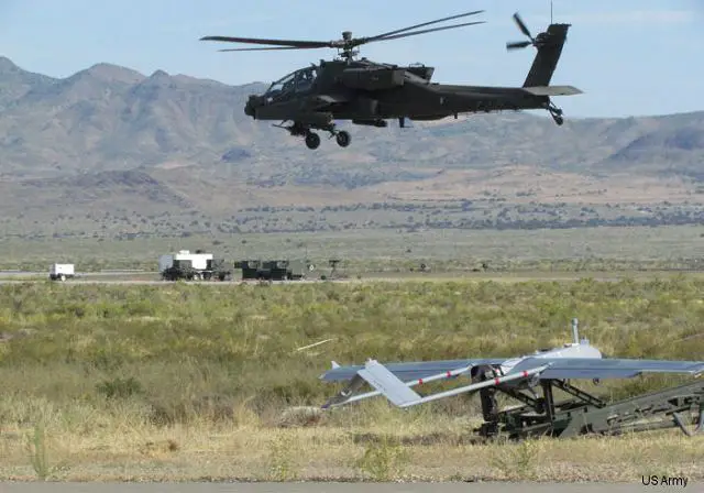 US 501st Aviation Regiment first AH-64 helicopter unit with Shadow UAV will be deployed in Kuwait 640 001