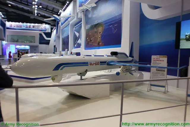Another interesting Chinese development in the field of UAV is the WJ-600, an Unmanned Combat Aerial Vehicle (UCAV) which is being developed to be used for ground and maritime attack role against ground or naval targets. 