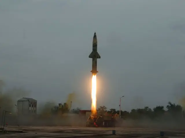 India successfully test launched nuclear capable Prithvi II missile 640 001