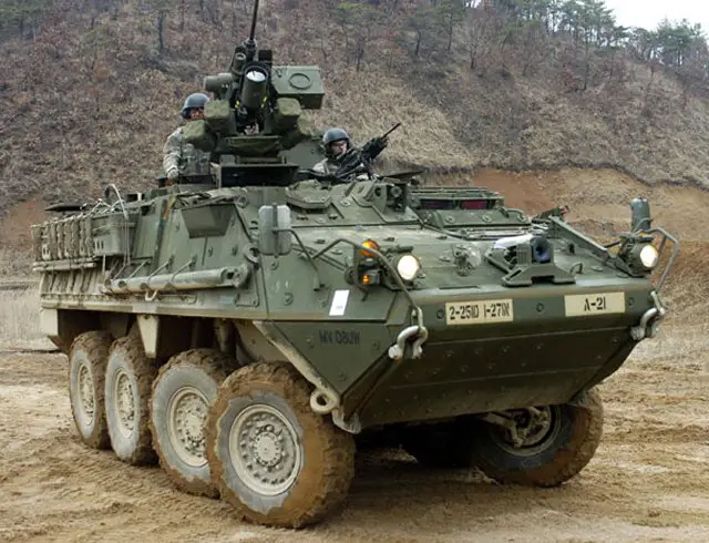 US approvessale of 84 Stryker Infantry Carrier Vehicles to Lithuania 640 001