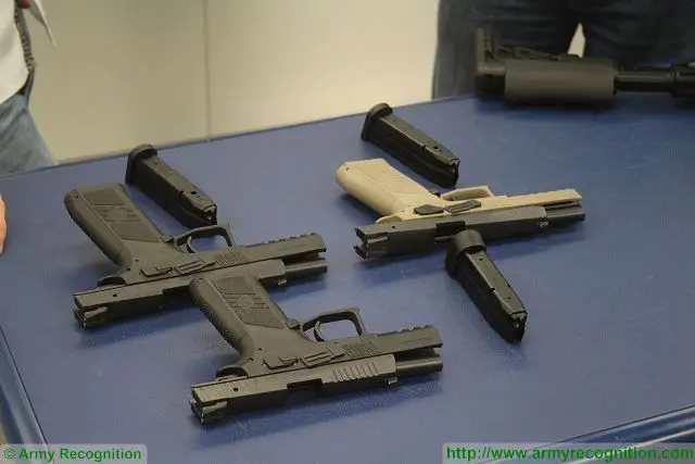 CZ produces also a full range of automatic pistols as the CZ 75 and the new CZ P-07 and CZ P-09. The CZ 75 SP-01 pistol is a big-size handgun designed for duty in law enforcement or military service, but also for target shooting or self defence having a large capacity double-column magazine holding 18 cartridges of cal. 9x19 and featuring classic DA firing mechanism (SA/DA).