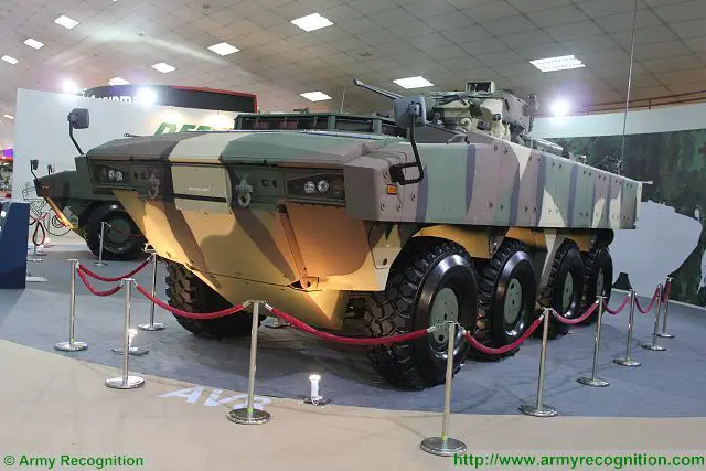 First AV8 Gempita infantry fighting vehicle IFV-25 variant for Malaysian army for end of 2015 640 001