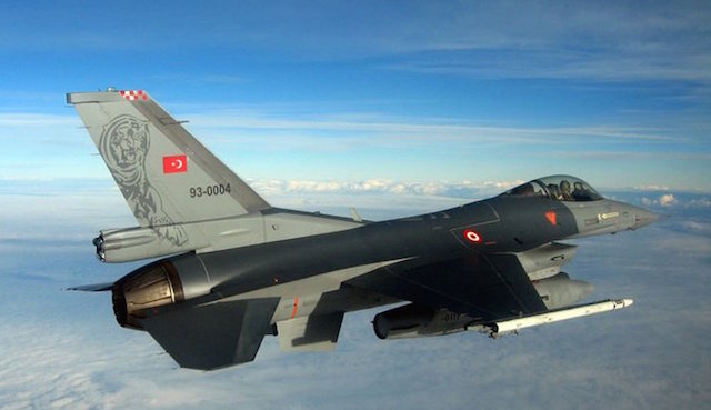 Turkey shot down an unidentified UAV coming from Syria