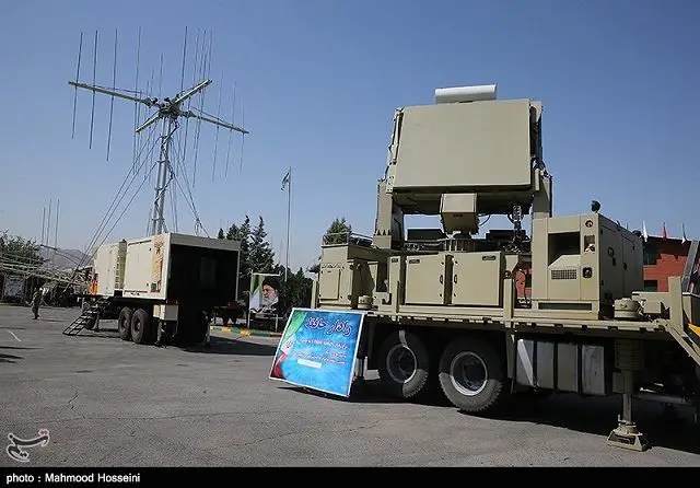Iran unveiled two new home-made radar systems named Nazir and Bina on Tuesday, September 1, 2015, with the capability of detecting radar-evading targets and fighting against electronic warfare. The two radar systems were unveiled in a ceremony attended by Commander of Khatam ol-Anbia Air Defense Base Brigadier General Farzad Esmayeeli through a video conference.