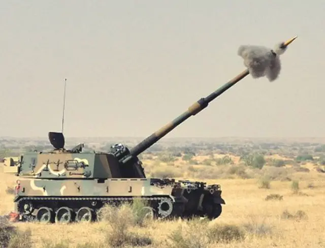 Larsen and Toubro selected to supply 100 self propelled howitzers to the Indian Army 640 001