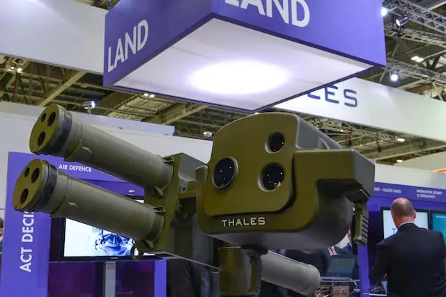 Thales introduced the LLM NG launcher at DSEI 2015