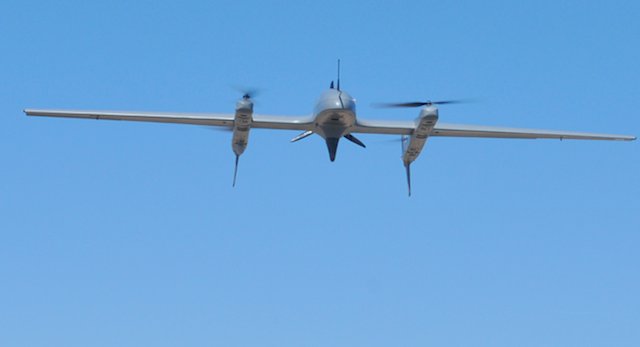 Textron completes integration of Hybrid Quadrotor to Aerosonde SUAS