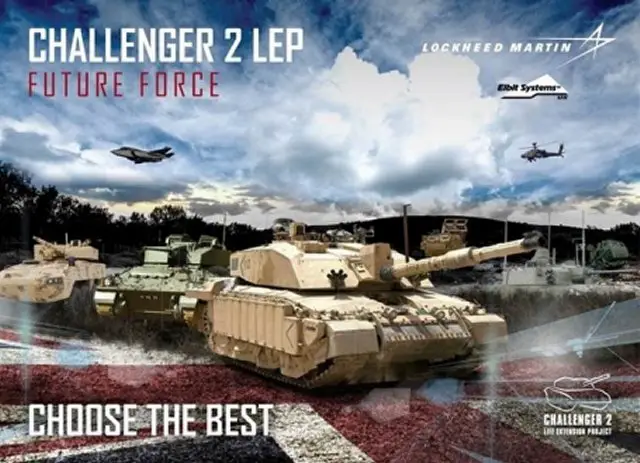 Lockheed Martin UK to bid for the upgrade of the British Armys Challenger 2 main battle tanks 640 002
