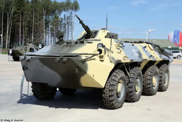 Russia to offer an upgraded version of the BTR-70 Armoured Personnel Carrier to foreign customers 640 001