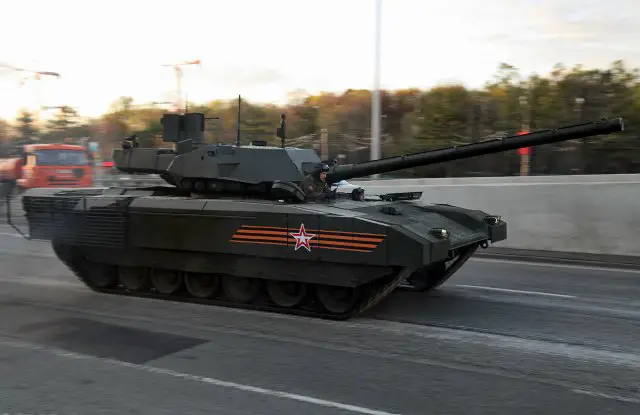 Russian vehicles based on the Armata Combat Platform-to get new armor for urban warfare 640 001