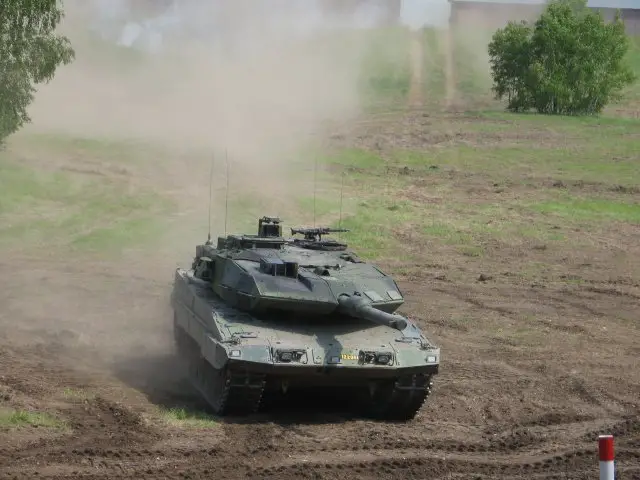 SAAB receives order for vehicle electronics for Leopard 2 Tank 640 001