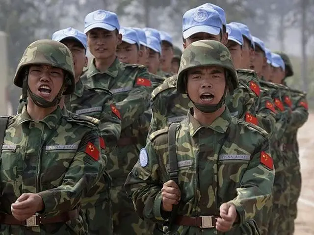 A third Chinese peacekeeping infantry battalion has been deployed in South Sudan 640 001
