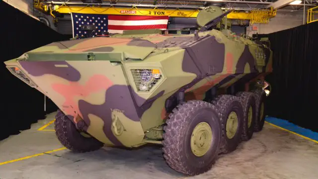 BAE Systems rolls out first Amphibious Combat Vehicle 1 1 to US Marine Corps 640 001