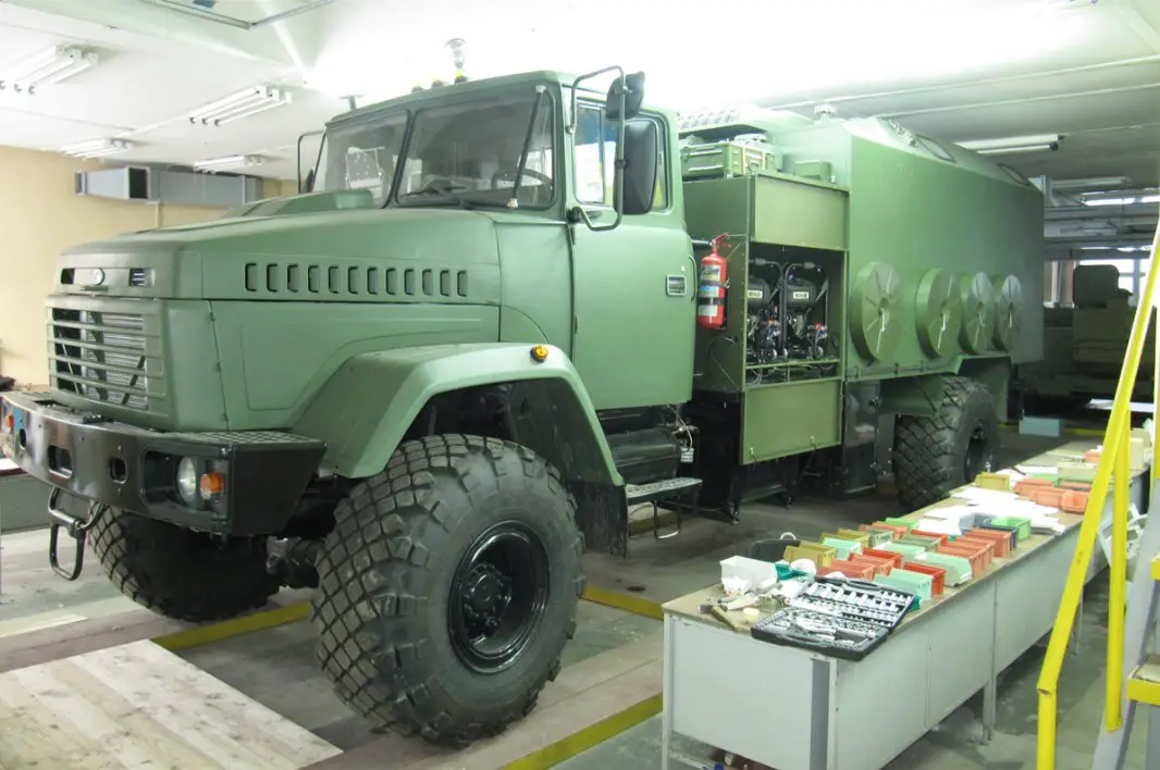 Ukrainian company AutoKrAZ has developped new command vehicle for Ukrainian armed forces 640 001
