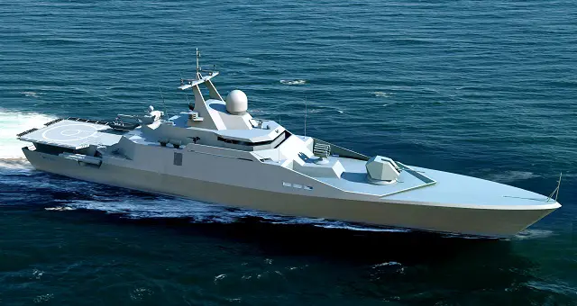 Russia's Almaz Central Marine Design Bureau (member of United Shipbuilding Corporation OCK) unveiled the new Project 23420 small anti submarine warfare (ASW) ship. The vessel features a futuristic design with very sleek lines.