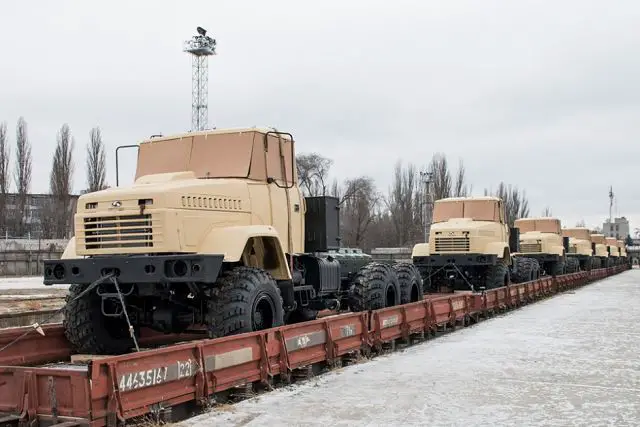 “AutoKrAZ” finished 2015 year with a series of important events. Except building a new 8x4 dump truck Kremenchug Automobile Plant fulfilled its obligations to Customer form African continent. On the New Year’s Eve a batch of the KrAZ-6322 6x6 chassis with single tires was shipped to Customer of an African country.