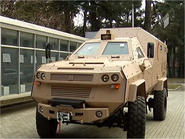 Georgian Defense Company Delta will deliver Didgori 2 4x4 ambulance armored to Saudi Arabia 640 001