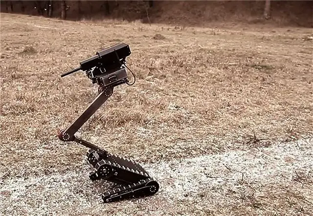 The Russian Company KBIS (KB Integrated Systems) has developed a new small UGS (Unmanned Ground System) under the name of RS1A3 Mini Rex, able to be carried in a backpack. The robot can be used in search and rescue operations, counter-terror missions, and provide fire support in assault and other types of police and urban operations.