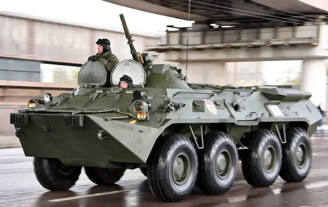 Russia to deliver BTR-80 armored personnel carriers to UN peacekeepers 640 001