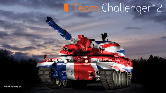 BAE Systems is now part of Team Challenger 2 for the Challenger 2 LEP