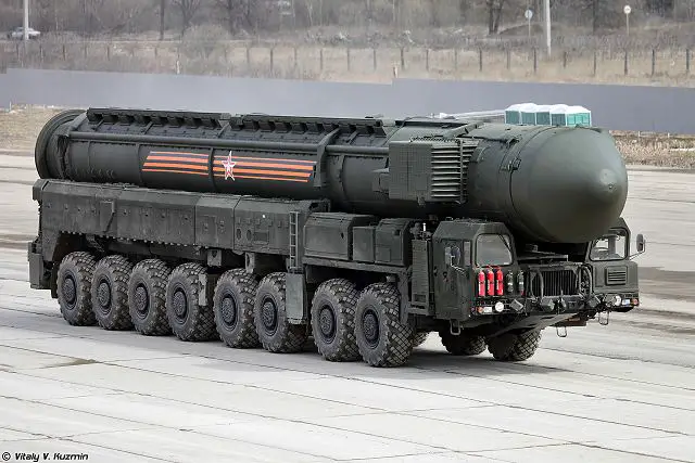 Five regiments of Russia’s Strategic Missile Force will receive 20 Yars intercontinental ballistic missiles (ICBMs) in 2016, the Russian Defense Ministry’s press office said on Wednesday, March 9, 2016. The Yars RS-24 Is a Russian-made mobile nuclear intercontinental ballistic missile which can be mounted on truck carrier or deployed in silos. 