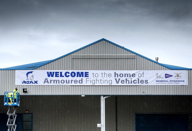 General Dynamics Land Systems-UK today inaugurated its new Armoured Fighting Vehicle (AFV) Assembly, Integration and Testing (AIT) facility at Merthyr Tydfil, South Wales. The facility, which will undergo significant refurbishment through 2016 and be fully operational in 2017, will support the delivery of AJAX vehicles to the British Army. 