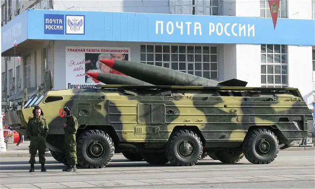 Russia’s Missile, Rocket and Tube Artillery Corps will fully replace the Tochka-U (NATO reporting name: SS-21 Scarab-B) tactical ballistic missile system with the Iskander-M (SS-26 Stone) complex by 2020, Corps Commander Lieutenant-General Mikhail Matveyevsky said. 
