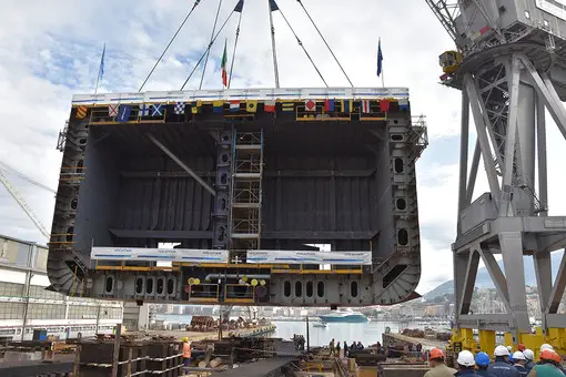 LSS Keel Laying Fincantieri