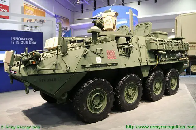 Next generation of US army combat vehicles will feature laser weapon system Stryker MEHEL 2 640 002