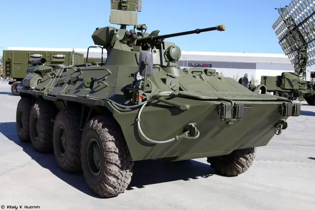 Motorized rifle units of the Western Military District of Russian Army formation located in the Voronezh, Belgorod and Bryansk Regions are to receive more than 100 BTR-82AM armored personnel carriers. The BTR-82AM is an upgraded version of BTR-80 to the standard of BTR-82A.