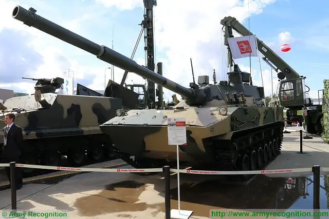 Russian Defense Ministry to finalize the tests of Sprut-SDM1 self-propelled anti-tank gun 640 001
