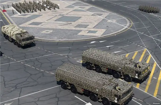 Armenia displays Russian Iskander-E tactical ballistic missile at Independence day military parade 640 001